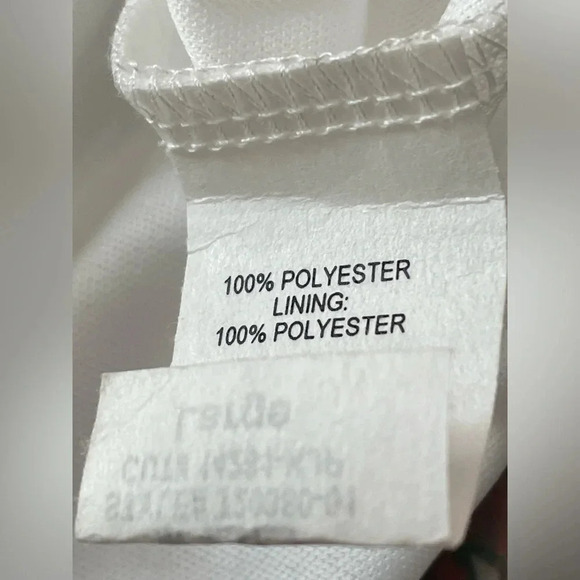 PEACH LOVE Tropical Print Cold Shoulder Blouse New Large - Picture 6 of 8